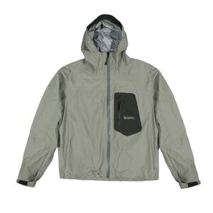 SIMMS Fishing Hooded Wading Jacket/Windbreaker Unisex Size S